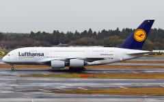 Airbus A380 авиакомпании Lufthansa